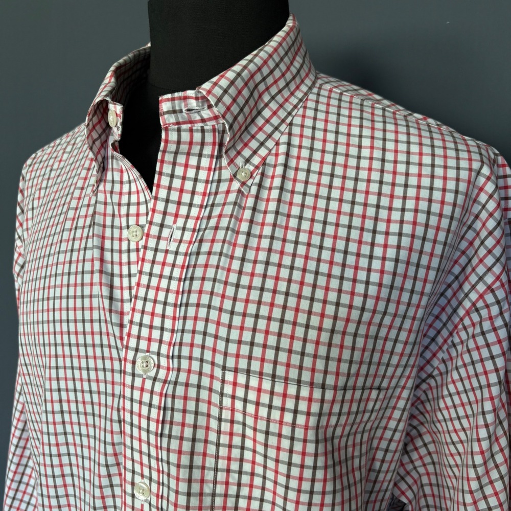 Brooks Brothers Tattersall Check Shirt | Size XL | Non Iron Traditional Fit